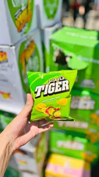 شيبس بطاطس مقرمشة بطعم الشطة والليمون - تايجر (Tiger)