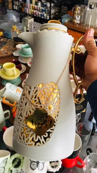 دلة قهوة سيراميك بتصميم عصري