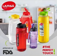 زجاجات مياه بلاستيكية ملونة - لمسة (Lamsa Plast)