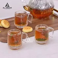 طقم أكواب زجاجية للضيافة - الأمجاد (Al-Amjad)