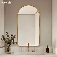 مرآة حمام بإطار ذهبي - كاروتشي (carochi)