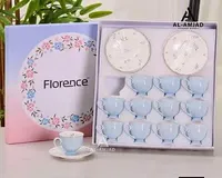 طقم أكواب وصحون - Florence
