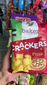 كراكرز بنكهة البيتزا - بيكر (Baker)