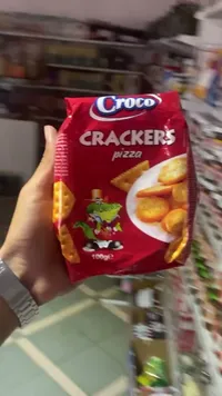 كراكرز بنكهة البيتزا - كروكو (Croco)