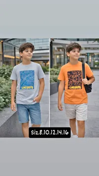 تيشيرت صيفي للأولاد - لاكوست (Lacoste)