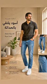 تيشيرت بولو رجالي - بوس (BOSS)