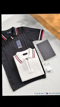تيشيرت بولو رجالي - تومي هيلفيغر (Tommy Hilfiger)