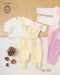 طقم ملابس الأطفال الرضع - City Baby