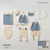 طقم ملابس مواليد متكامل - ميني زين (Minizeyn)