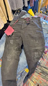 بنطال جينز رجالي ممزق - دينيم مان (Denim Man)