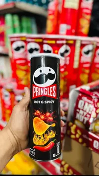 برينجلز حار وحريف - Pringles Hot & Spicy