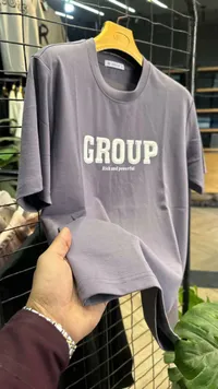 تيشيرت رجالي قطني - جروب (Group)