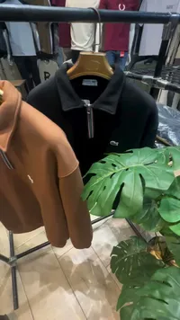 كنزة رجالية بسحاب - لاكوست (Lacoste)