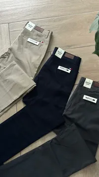 بنطال قماش رجالي كاجوال - سايلنت دينيم (Silent Denim)
