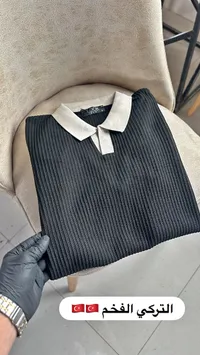 قميص بولو رجالي مضلع - لوك مان (Look Man)
