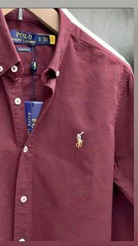 قميص كلاسيكي بأكمام طويلة - بولو رالف لورين (Polo Ralph Lauren)