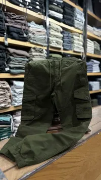 بنطال كارجو رجالي بجيوب جانبية - زارا (Zara)