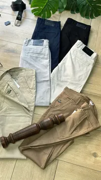 بنطال قماش رجالي - لاكوست (Lacoste)
