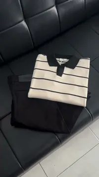 تيشيرت بولو مخطط - لاكوست (Lacoste)