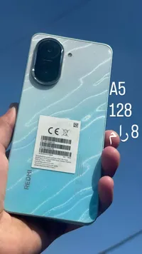 هاتف ريدمي A5 بذاكرة 128 جيجابايت ورام 8 جيجابايت (Xiaomi)