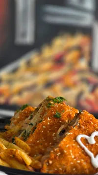 ساندويتش الفطيرة الذهبية