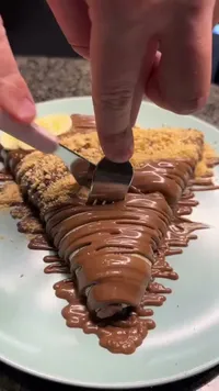 كريب نوتيلا بالبوظة