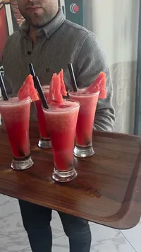 عصير بطيخ طبيعي طازج