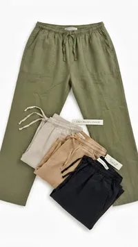 بنطلون كتان مريح (Linen Blend Comfort)