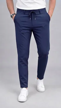 بنطلون رجالي كاجوال برباط (Casual Pants)