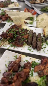 طبق مشاوي مشكل