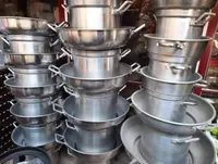 مجموعة أواني طبخ ستانلس ستيل