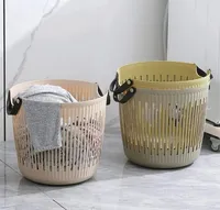 سلة غسيل بلاستيكية بتصميم عصري
