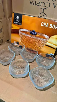 طقم زبادي زجاجية - بانا غلاس (Bannaglass)