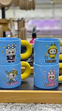 مج سيراميك بتصاميم لابوبو (Labubu)