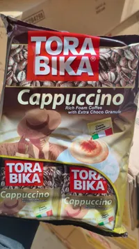 قهوة كابتشينو مع حبيبات الشوكولاتة - تورا بيكا (Torabika)