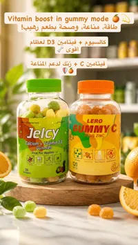 مكملات غذائية فيتامينات ومعادن - جيلسي وليرو (Jelcy & Lero)