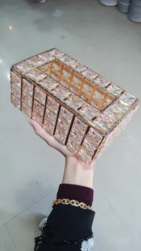 محارم كرستال - علبة فاخرة