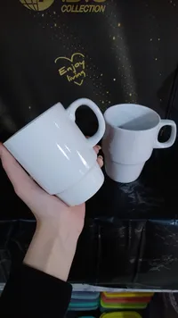 أكواب سيراميك بيضاء - كوليكشن