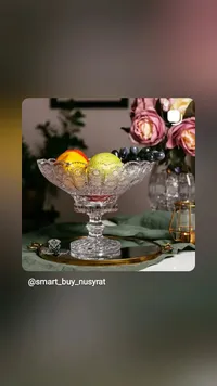 طبق فاكهة كريستال - نوسيرات