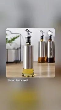 زجاجة توزيع الزيت والخل ستانلس ستيل