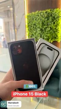 آيفون 15 أسود - iPhone 15 Black