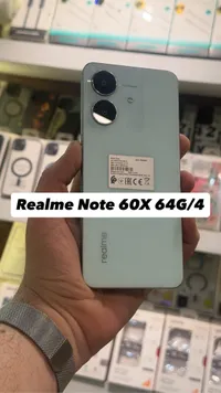 هاتف ريلمي نوت 60 إكس - سعة 64 جيجا وذاكرة 4 جيجا (Realme)