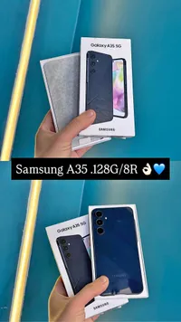 هاتف سامسونج جالاكسي A35 5G سعة 128 جيجابايت و8 جيجابايت رام (Samsung)