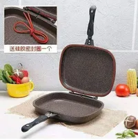 جريل جرانيت مربع بمقبض قابل للفصل