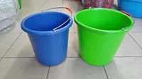 دلو بلاستيكي متعدد الاستخدامات
