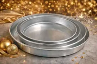 طقم صواني خبز دائرية