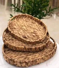 صواني قش طبيعية