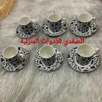 فناجين قهوة الصفدي - طقم 6 فناجين
