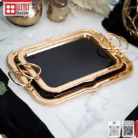 صينية ضيافة ذهبية - ليجالي