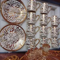 فناجين قهوة عربية - تصميم إسلامي